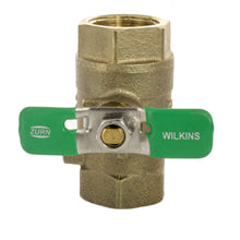 Load image into Gallery viewer, Wilkins - 1-850TUXL - 1-inch Tapped Union Ball Vlve Lead Free
